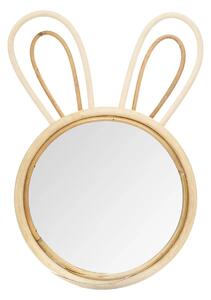 Παιδικός καθρέφτης atmosphera Rabbit, ραττάν, 37 x 24 cm