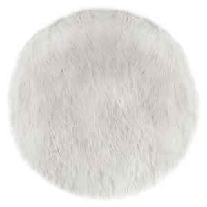 Παιδικό χαλί atmosphera Fur, λευκό, 90 cm