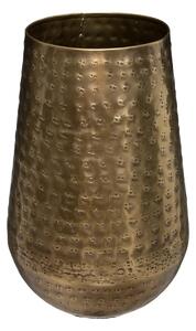 Βάζο atmosphera Gold, μέταλλο, 23 cm