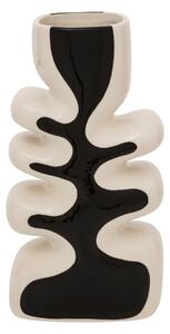Βάζο atmosphera Twisted Lime, κεραμικό, 28 cm