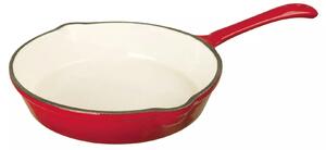 Μαντεμένιο τηγάνι KingHoff 2262, εμαγιέ, διάμετρος 26 cm, εμαγιέ εσωτερικό, μαντεμένια λαβή, κατάλληλο για επαγωγικές εστίες