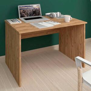 Γραφείο εργασίας Kalen Megapap από μελαμίνη χρώμα pine oak 90x60x74εκ