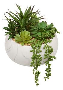 Τεχνητό φυτό atmosphera Jesty Succulent, 18 εκ