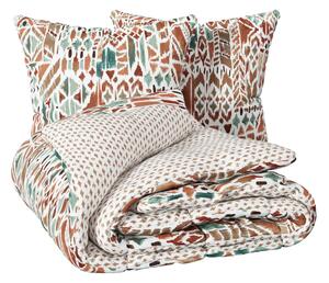 Σετ κλινοσκεπασμάτων atmosphera Ikat, 240x220 εκ., βαμβάκι