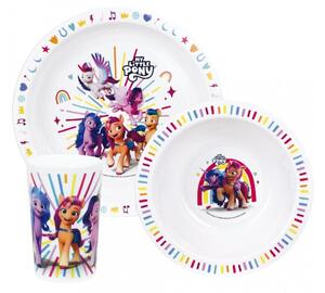 Παιδικό Σερβίτσιο Φαγητού My Little Pony 006134 Ango 006134 Ροζ