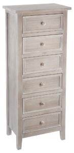 Συρταριέρα atmosphera Charm, 6 συρτάρια, MDF, 45x35x113 εκ