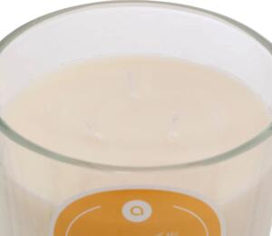 Αρωματικό κερί atmosphera Floa, γυαλί, 610 g — Άρωμα: Βανίλια