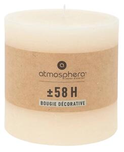 Άοσμο στρογγυλό κερί atmosphera Olia, 10 x 10 εκ