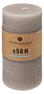 Άοσμο στρογγυλό κερί atmosphera Olia, 7 x 14 εκ