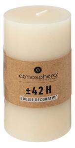 Άοσμο στρογγυλό κερί atmosphera Hugo, 7 x 13 εκ
