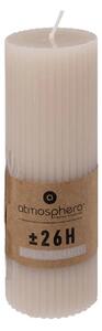 Άοσμο στρογγυλό κερί atmosphera Demi, 5 x 14 εκ