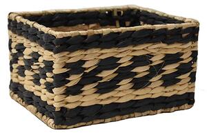 MOD Premium Καλάθι ψάθινο seagrass black 20x15x10cm 67435