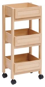Ραφιέρα με ροδάκια 5five Cane, 39.6x30x85.5 εκ