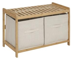 Παγκάκι αποθήκευσης 5five Tidy Box, 2 διαμερίσματα, μπαμπού