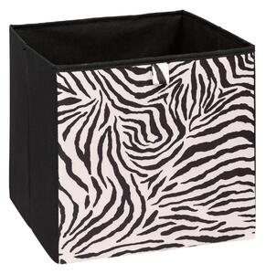 Κουτί αποθήκευσης 5five Mix & Modul Zebra, 31x31 εκ