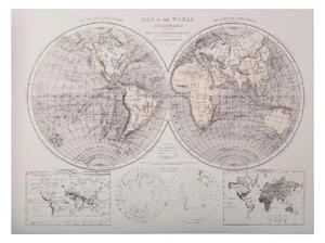 Πίνακας atmosphera World, τύπωμα σε καμβά, 58 x 78 εκ