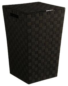 Καλάθι απλύτων 5five Lise, μαύρο, 50 l