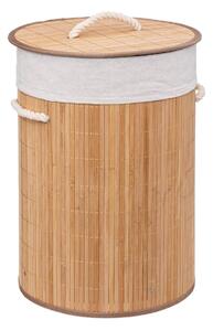 Στρογγυλό καλάθι απλύτων 5five Bambou, 48 l