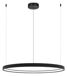 Κρεμαστό Φωτιστικό Οροφής 90cm LED 45W IP20 3000K Circle Zambelis 23035 Μαύρο