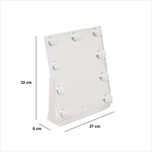 Καθρέφτης μπάνιου 5five Holly, LED, 27 x 6 x 32 εκ., λευκός