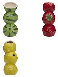 Διακοσμητικό βάζο atmosphera Fruity, 20 cm, διάφορα σχέδια