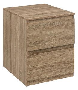 Συρταριέρα 2 συρταριών 5five Dolo, μπεζ, 50 cm