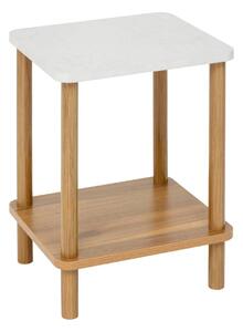 Κομοδίνο 5five Côme με ράφι, MDF, καφέ, 44 cm