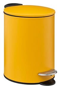 Κάδος απορριμμάτων με πεντάλ 5five Colors Artique, μέταλλο, 3 l — Σχέδιο: Μουσταρδί