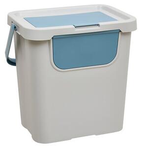 Κάδος απορριμμάτων 5five, ανακυκλωμένο πλαστικό PP, 24 l, γκρι
