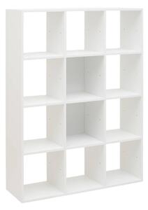 Ραφιέρα 5five Mix'n Modul με 12 θήκες, MDF, λευκή, 102×135,5 cm