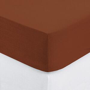 Σεντόνι με λάστιχο atmosphera, βαμβάκι, 90×190 cm — Σχέδιο: Τερακότα