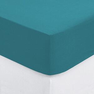 Σεντόνι με λάστιχο atmosphera, βαμβάκι, 90×190 cm — Σχέδιο: Ανοιχτό μπλε