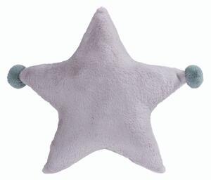 Γούνινο Διακοσμητικό Μαξιλάρι (45x45) Nef-Nef Baby Star Grey