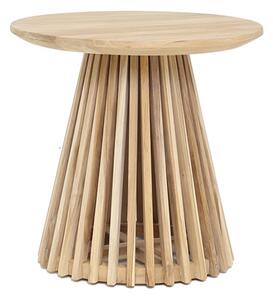 TS Wood Τραπέζι σαλονιού Jeny χειροποίητο από ξύλο Teak 50x48cm - 453060