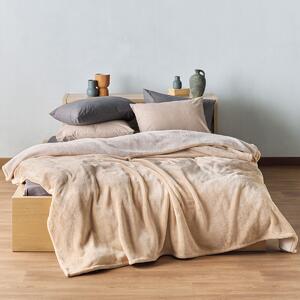 Κουβέρτα Βελουτέ Μονή (160x220) Kentia Loft Yolanda 12 Beige