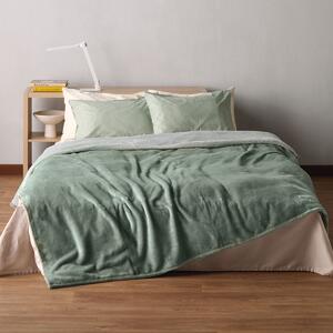 Κουβέρτα Βελουτέ Μονή (160x220) Kentia Loft Yolanda 10 Green