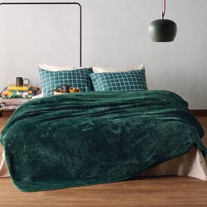 Κουβέρτα Βελουτέ Μονή (160x220) Kentia Loft Monaco 36 Green