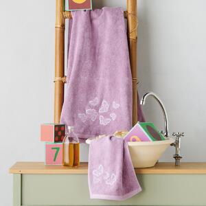 Φωσφοριζέ Παιδικές Πετσέτες (Σετ 2τμχ) Kentia Kids Niobi 450gsm