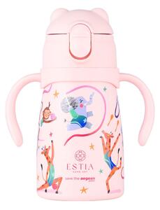 Παγούρι - Θερμός 300ml Με Καλαμάκι Estia Save The Aegean Wild Stunts 01-33194