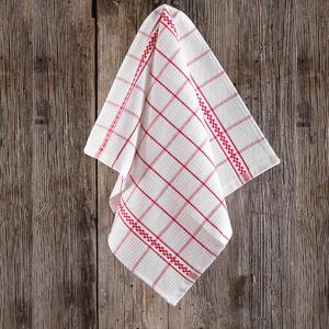 Πετσέτα Κουζίνας (45x65) Rythmos Sugar Red