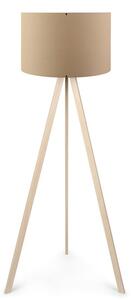 Φωτιστικό Δαπέδου PWL-1060, E27 Natural-καφέ, 38x140 cm