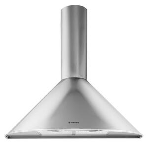 Απορροφητήρας Pyramis Classic στρογγυλή καμινάδα (065017801) με πλάτος 60cm και απορροφητική ισχύ 650 m³/h - Inox