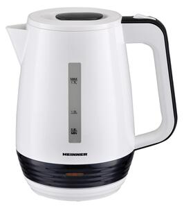 Βραστήρας Heinner HEK-17WH με χωρητικότητα 1.7L και ισχύ 2200W