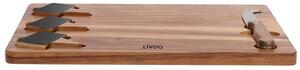 Πλατώ τυριών Livoo (MES135) - Beige/Ξύλινο