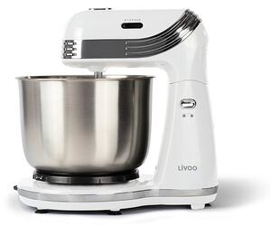 Κουζινομηχανή Livoo DOP137W με ισχύ 250W, 6 ταχύτητες και χωρητικότητα 3L