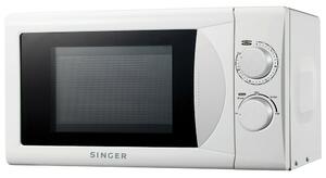 Φούρνος μικροκυμάτων Singer MW20WH με χωρητικότητα 20L και ισχύ μικροκυμάτων 700W