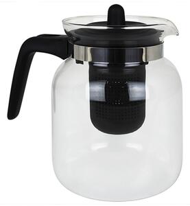 Τσαγιέρα Excellent Houseware γυάλινη με χωρητικότητα 1.5L και καπάκι
