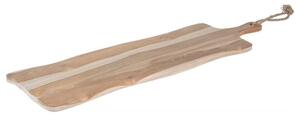 Ξύλινος Δίσκος Κοπής με λαβή Ξύλο Teak - 70 x 20 x 1,5 cm