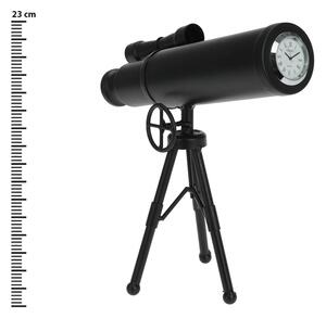 Eπιτραπέζιο ρολόι Residence telescope model C37568640 Μεταλλικό, 22 x12 x23cm