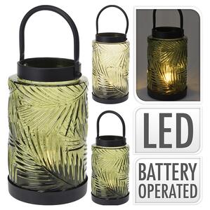 Φανάρι LED με λαβή με μπαταρία και διαστάσεις 12x20cm, σε 2 επιλογές χρώματος